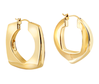 Orecchini Breil Donna TETRA GOES BIG in Acciaio TJ3945